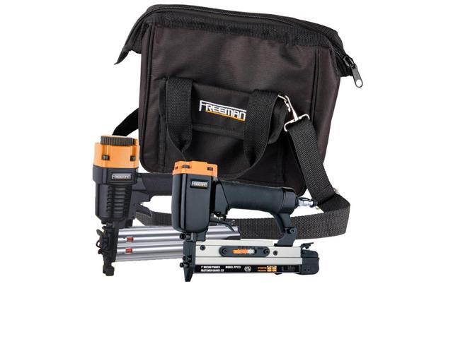 Freeman PPPBRCK Freeman 2-Piece Brad Nailer/Pinner Kit With Nails And Canvas Sto