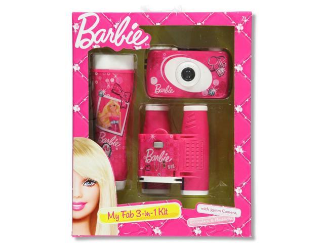 Barbie 26059 My Fab 3-in-1 Kit Camera Binoculars & Flashlight