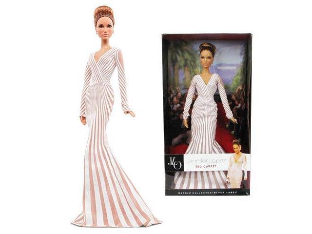 Jennifer Lopez Barbie Red Carpet Doll