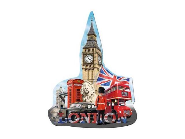 Silhouette Shaped Puzzle - Big Ben London: 1155 Pcs