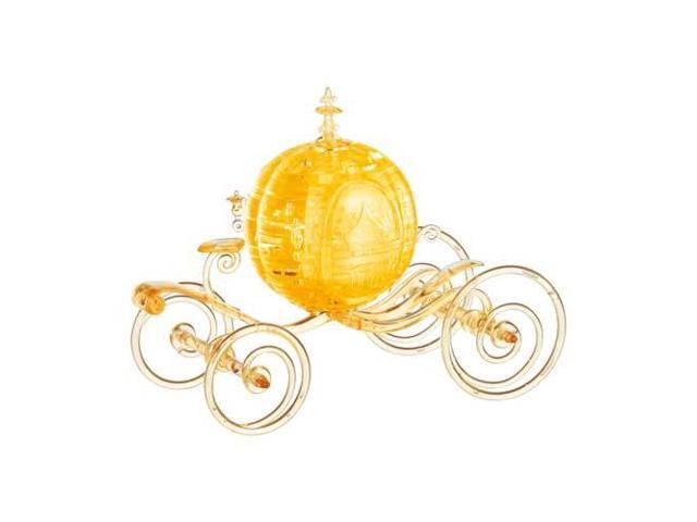 3D Crystal Puzzle - Disney Cinderella's Carriage (Gold): 71 Pcs