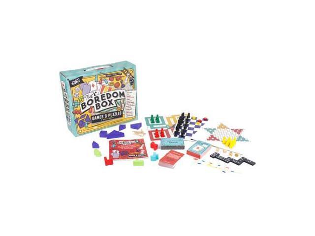 The Boredom Box Games & Puzzles Set Over 250 Activities