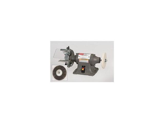 DAYTON 16W005 Bench Grinder 6 in Max Wheel Dia 5/8 in Max Wheel Thickness