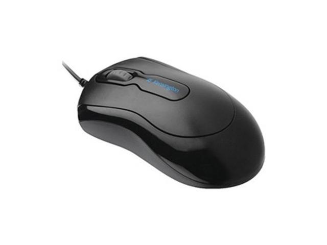 Mouse Corded 2 Button Black