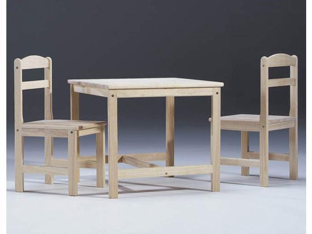 International Concepts 2027 Juvenile 3 Piece Table Set