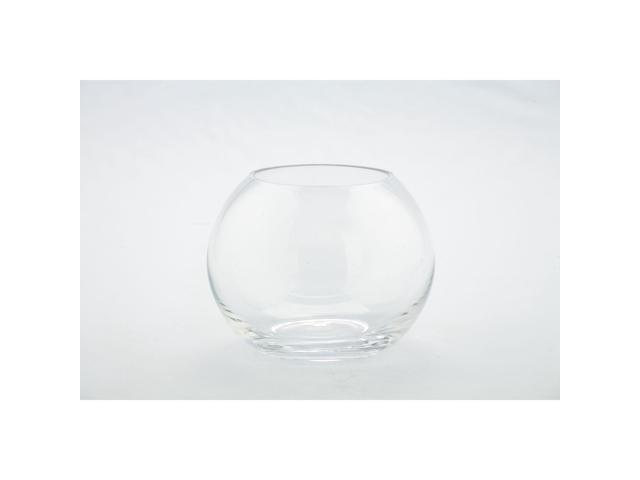 6' Clear Glass Bubble Bowl Floating Tealight Candle Holder