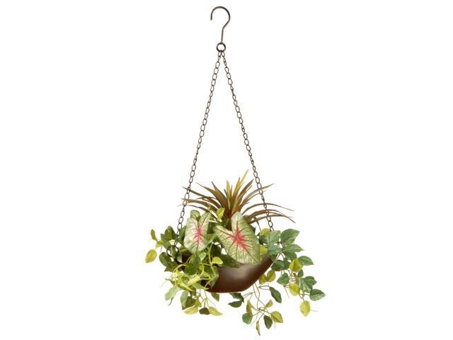 9' Assorted Greens Hanging Plant