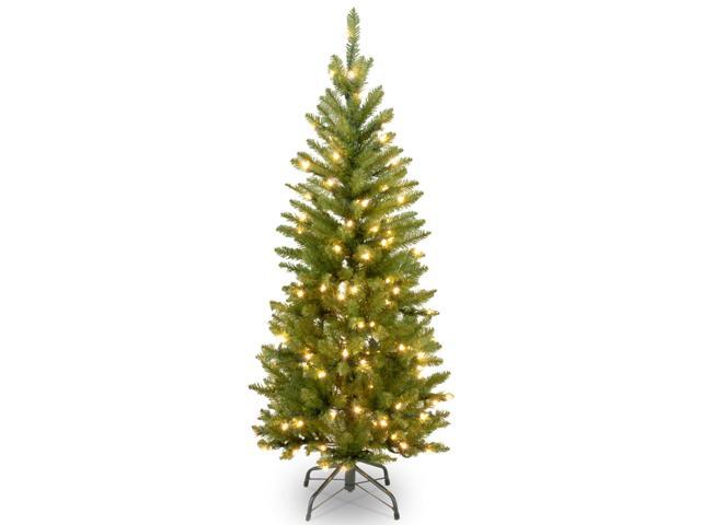 45' Pre-lit Kingswood Fir Pencil Artificial Christmas Tree - Clear Lights