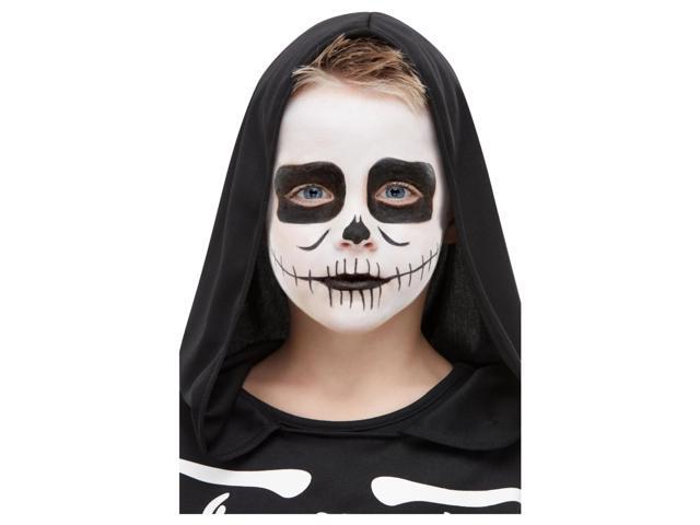 Black and White Skeleton Kit Unisex Halloween Makeup Costume Accessory