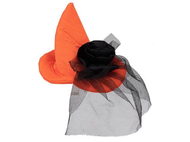 8' Orange Hair Barrette Costume Accessory