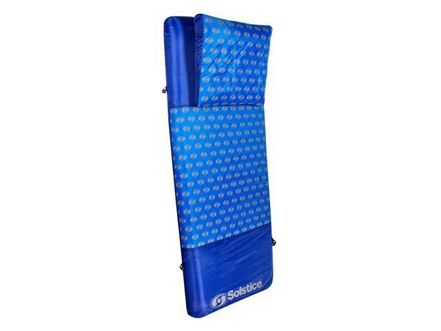 75-Inch Inflatable Blue Swirled Air Mattress Swimming Float