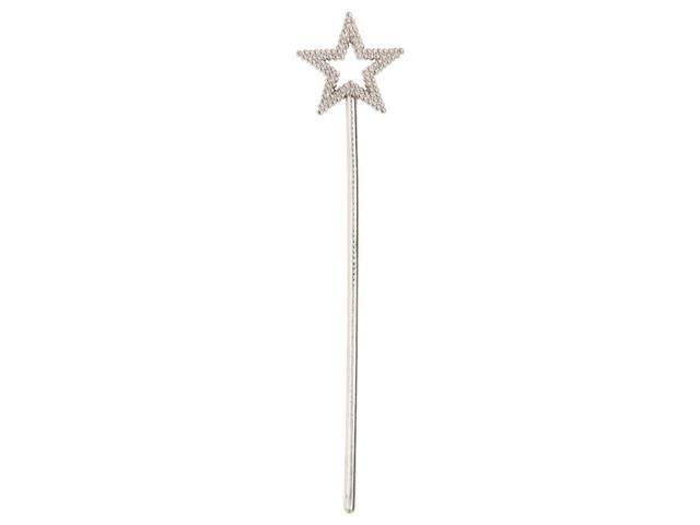 40' Silver Princess Star Girl Child Halloween Wand Costume Accessory - One Size