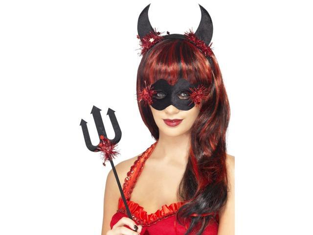 48' Black and Red Women Adult Halloween Devilicious Kit Costume Accessory - One Size