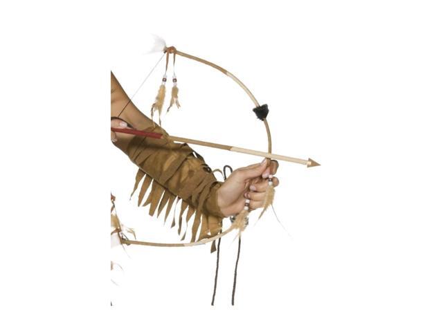 49' Brown Native American Inspired Indians Unisex Halloween Bow and Arrow Costume Accessory