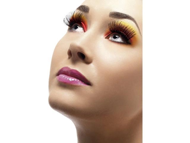 11' Black Women Adult Halloween Eyelashes Costume Accessory - One Size