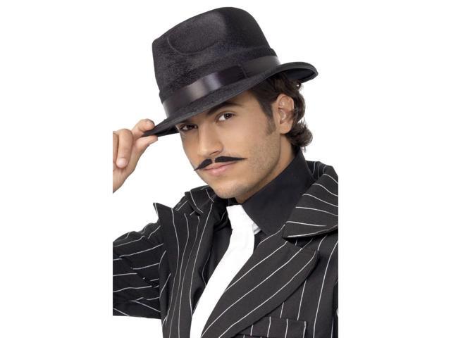 31' Black Indestructible Fedora Men Adult Halloween Hat Costume Accessory - One Size