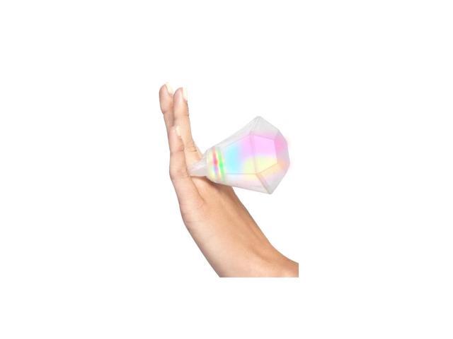 19' White and Pink Hen Night Women Adult Halloween Shot Glass Ring Costume Accessory - One Size