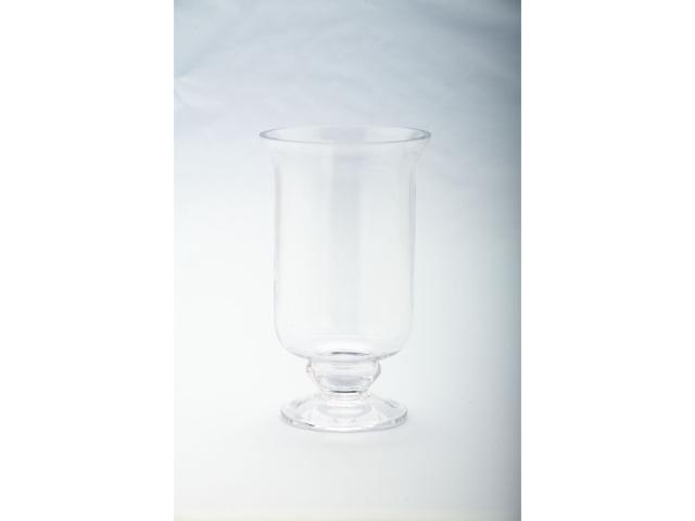 85' Clear Hand Blown Solid Hurricane Glass Candle Holder