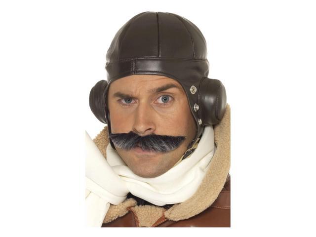 25' Brown 1940's Style Flying Men Adult Halloween Helmet Costume Accessory - One Size
