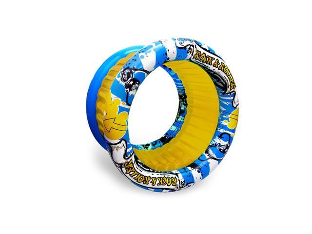 60' Aqua Fun Rock and Roller Inflatable Swimming Pool Toy