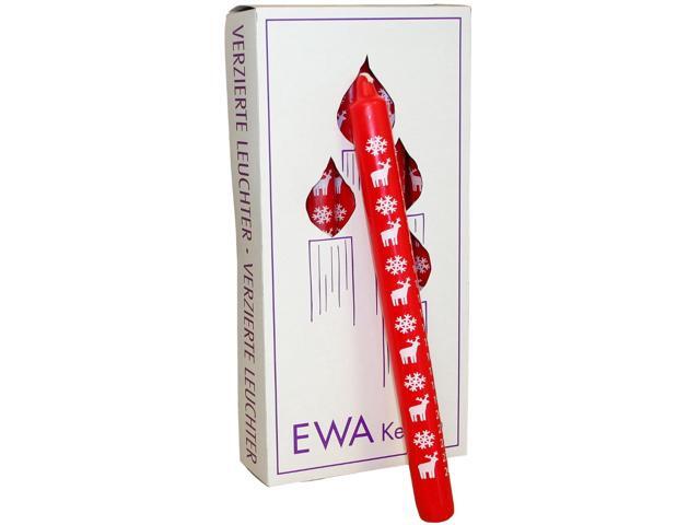 Alexander Taron German Advent Candle - Red - 10'H x 75'W x 75'D