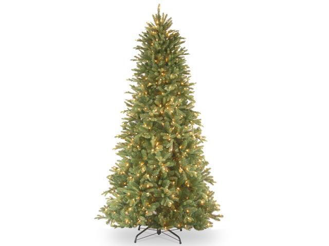7' Pre-Lit Tiffany Fir Artificial Christmas Tree - Clear lights