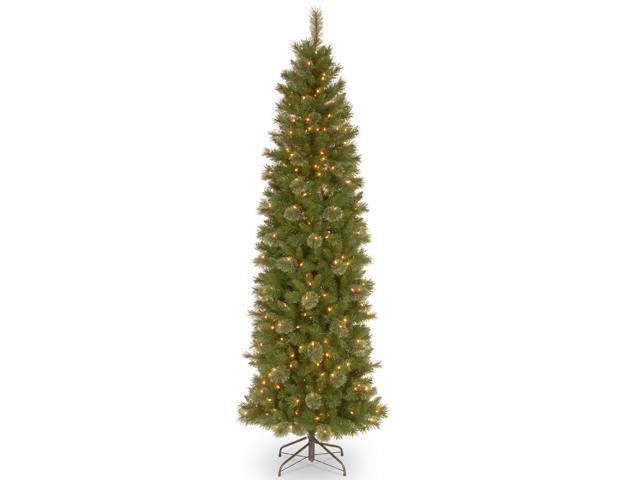 65' Pre-Lit Tacoma Pine Artificial Christmas Tree - Clear Lights