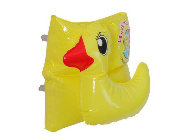 Inflatable Yellow Duck Swimming Pool Arm Float 8-Inch