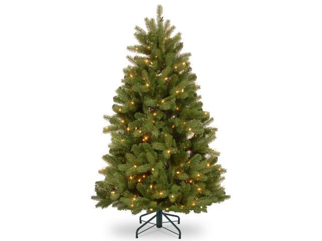 5' Pre-Lit Newberry Spruce Artificial Christmas Tree - Clear Lights