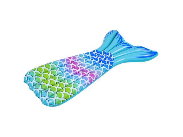 705' Blue and Green Mermaid Tail Swimming Pool Float