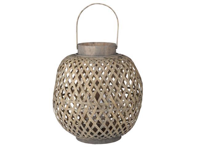 135' Brown Classic Vintage Oval Lattice Lantern