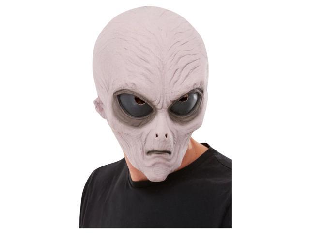 Purple Alien Unisex Adult Halloween Mask Costume Accessory - One Size