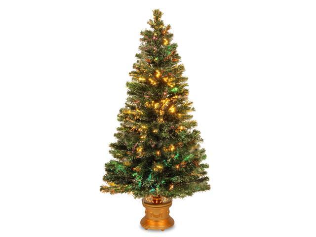 60' Pre-Lit Fireworks Evergreen Artificial Christmas Tree - Multicolor LED Lights