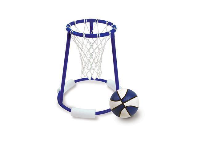23' Blue and White Pro Action Water or Swimming Pool Basketball