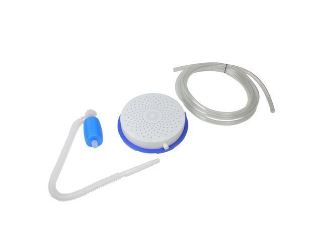 13' White and Blue Cover Saver Siphon Rain Water Removing Pump