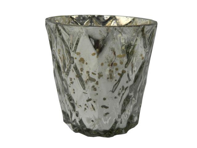 275' Silver Contemporary Earl Grey Scented Soy Wax Candle