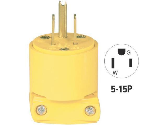 New Cooper Wiring Devices 2836 Armored Plug