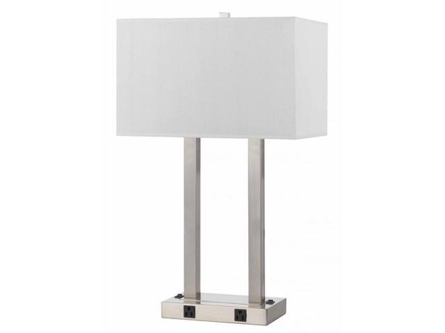 Cal Lighting Desk Lamp in Brushed Steel