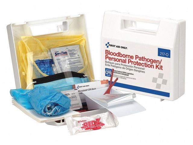 Bloodborne Pathogen and Personal Protection Kit with Microshield 26 Pieces 217O