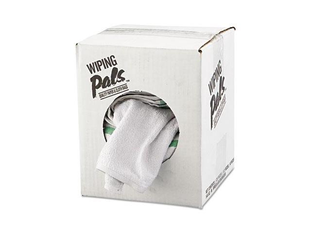 Counter Cloth/Bar Mop White Cotton 12/Bag 5 Bags/Carton