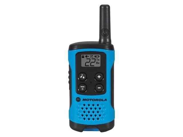 Motorola Two Way Talkabout Radio, 2 Pack, Blue T100 - Newegg.com