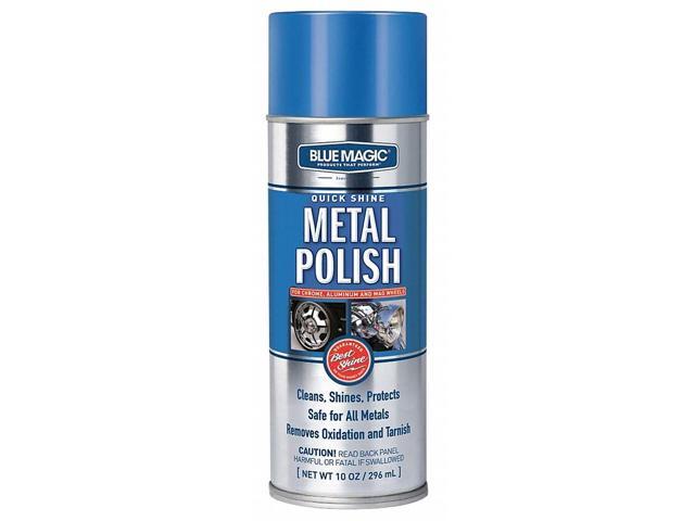 BLUE MAGIC 230-06 Shine Metal Polish,10 Oz, Aerosol