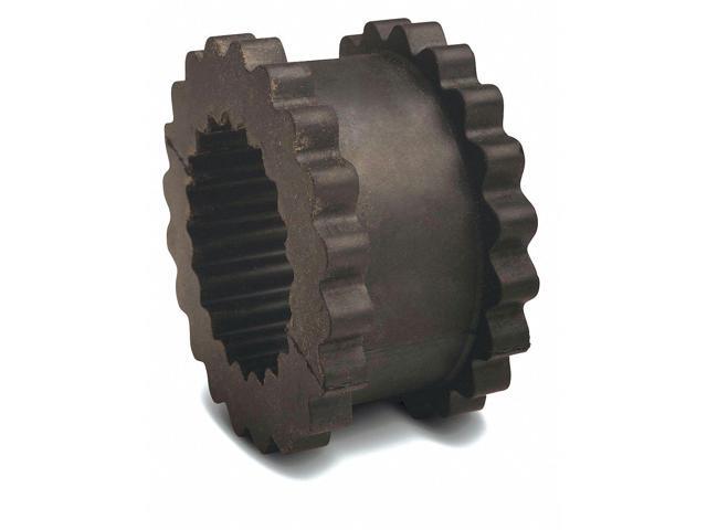 Sleeve Coupling Insert, 7JN Size, Neoprene Material – 1-Piece Solid Design For Pumps, Motors, Blowers & Conveyors