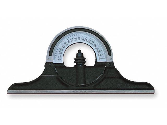 STARRETT CPR-1224S Protractor Head Reversible Steel