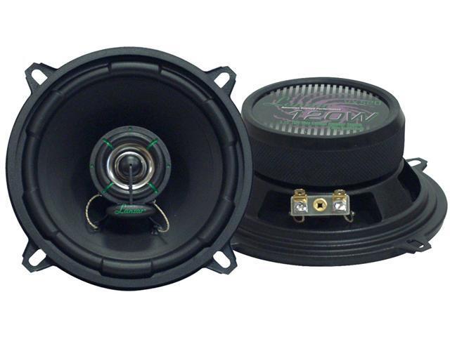 LANZAR VX520 - 5.25 -In Car Stereo Speaker Pair - Universal OEM Replacement 2-Way Pro Audio Component Speakers (120 Watt MAX)