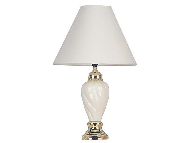 22' Ceramic Table Lamp - Ivory By ORE
