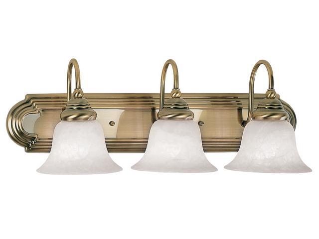 Livex Lighting Belmont Bath Light in Antique Brass - 1003-01