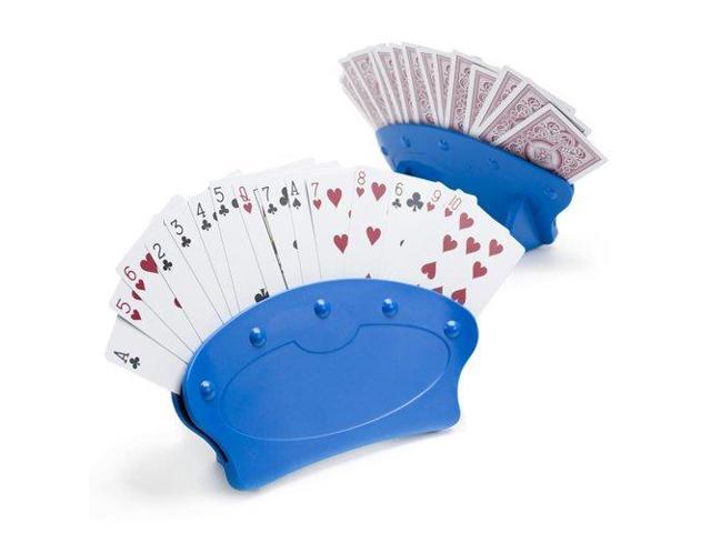 Set of 2 Hands Free Playing Card Holders by Brybelly