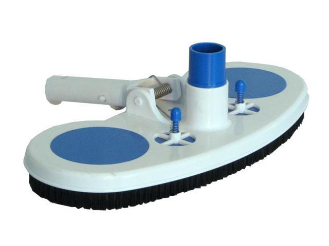 Swimming Pool Vacuum Head with Air Relief Valves and Spring Handle