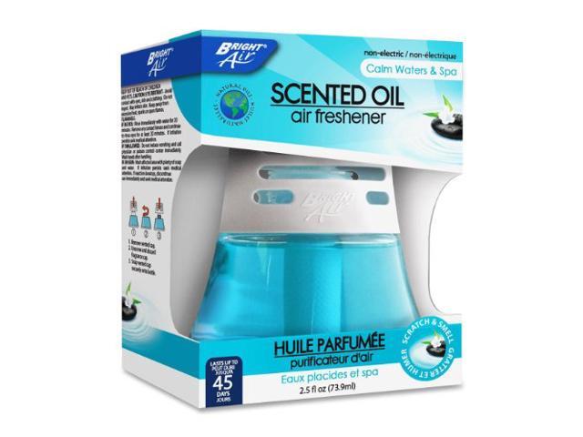 Scented Oil Air Freshener Calm Waters and Spa Blue 25 oz 900115EA